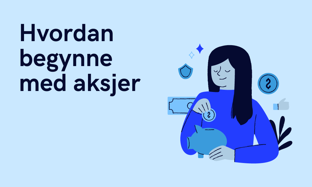 Hvordan begynne med aksjer: Alt du trenger (Guide)